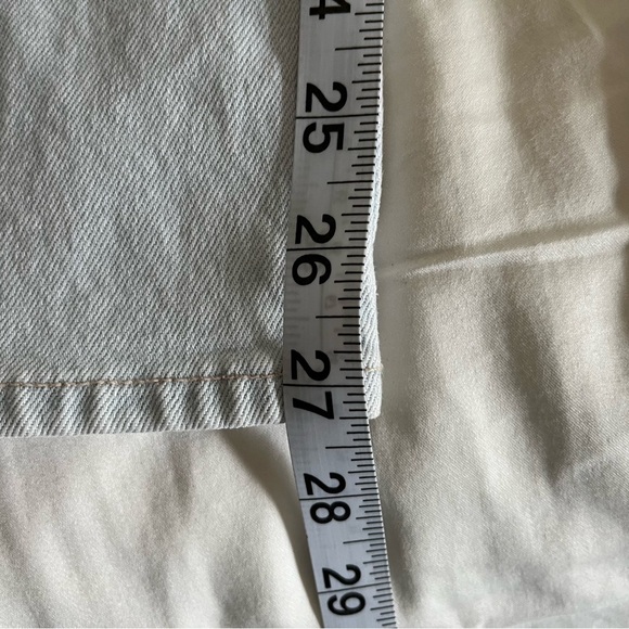 Veronica Beard Grant Wide Leg Jeans Braided High Waist Size 31 Aspen Wash - Picture 16 of 16